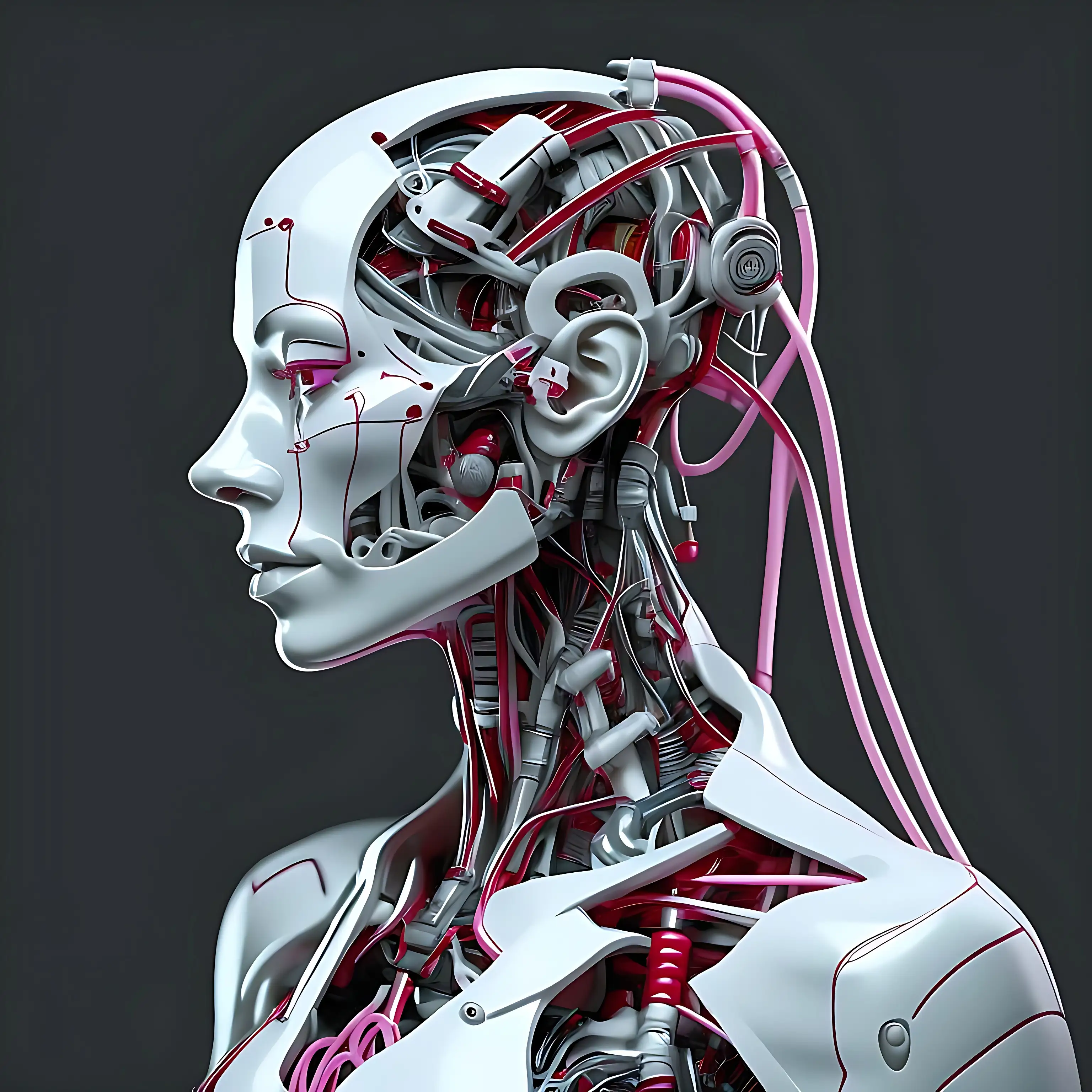 AI-generated fantasy character portrait with dramatic lighting